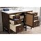 James Martin Vanities Addison 48in Single Vanity, Mid-Century Acacia w/ 3 CM White Zeus Quartz Top E444-V48-MCA-3WZ - alternate 6